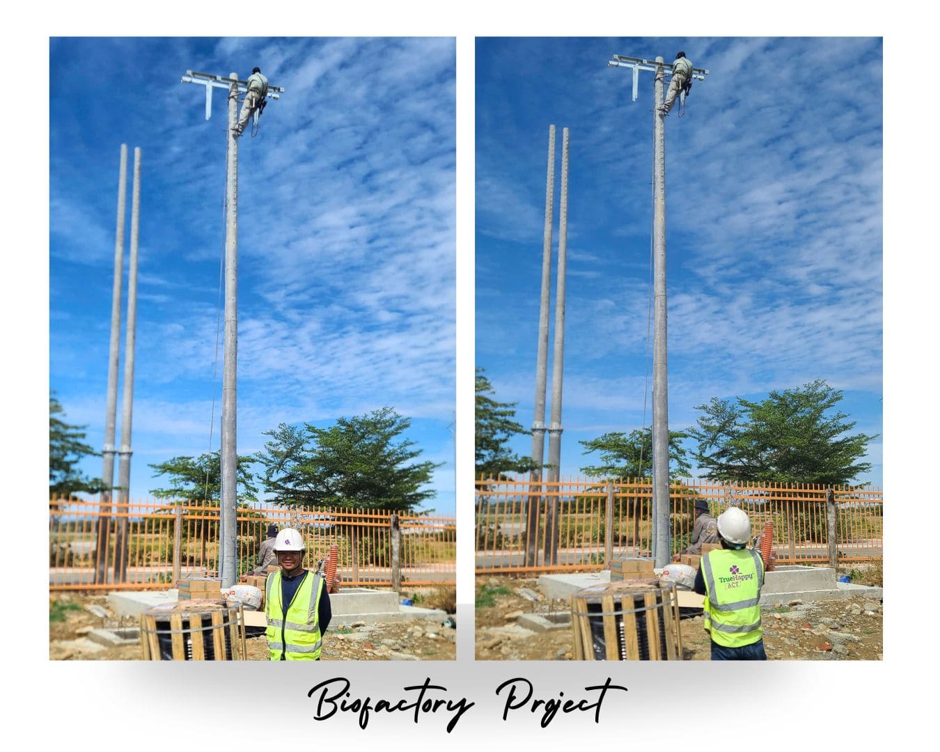 ACT Thi công dường dây điện trung thế và trạm biến áp tại Ninh Thuận